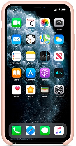 Apple для iPhone 11 Pro Silicone Case (розовый)
